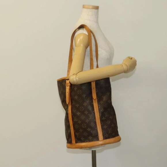 LOUIS VUITTON Monogram Bucket GM Shoulder Bag - Picture 1 of 16